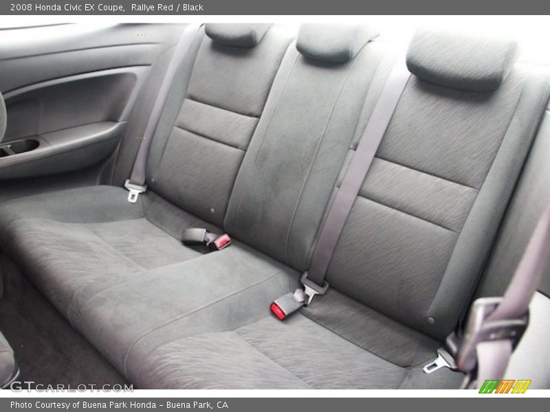 Rallye Red / Black 2008 Honda Civic EX Coupe