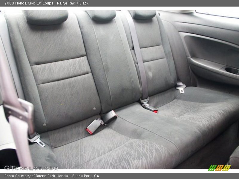 Rallye Red / Black 2008 Honda Civic EX Coupe