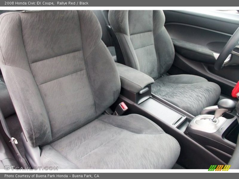 Rallye Red / Black 2008 Honda Civic EX Coupe