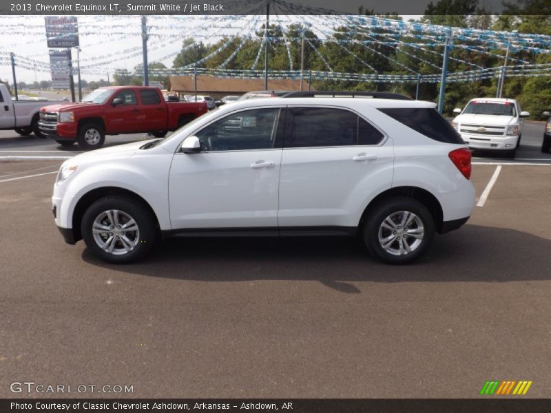 Summit White / Jet Black 2013 Chevrolet Equinox LT
