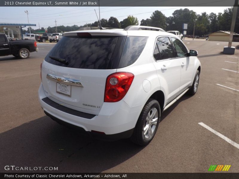 Summit White / Jet Black 2013 Chevrolet Equinox LT