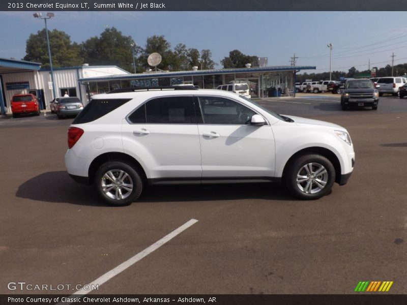 Summit White / Jet Black 2013 Chevrolet Equinox LT