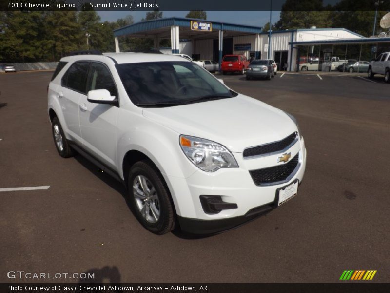Summit White / Jet Black 2013 Chevrolet Equinox LT