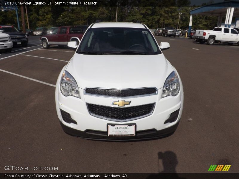 Summit White / Jet Black 2013 Chevrolet Equinox LT