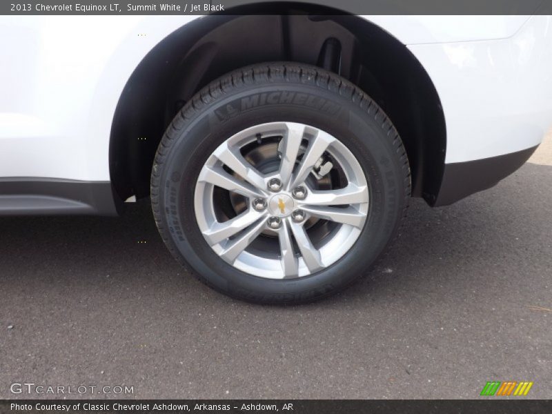 Summit White / Jet Black 2013 Chevrolet Equinox LT