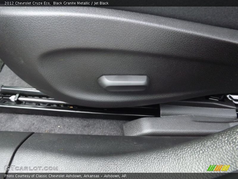 Black Granite Metallic / Jet Black 2012 Chevrolet Cruze Eco