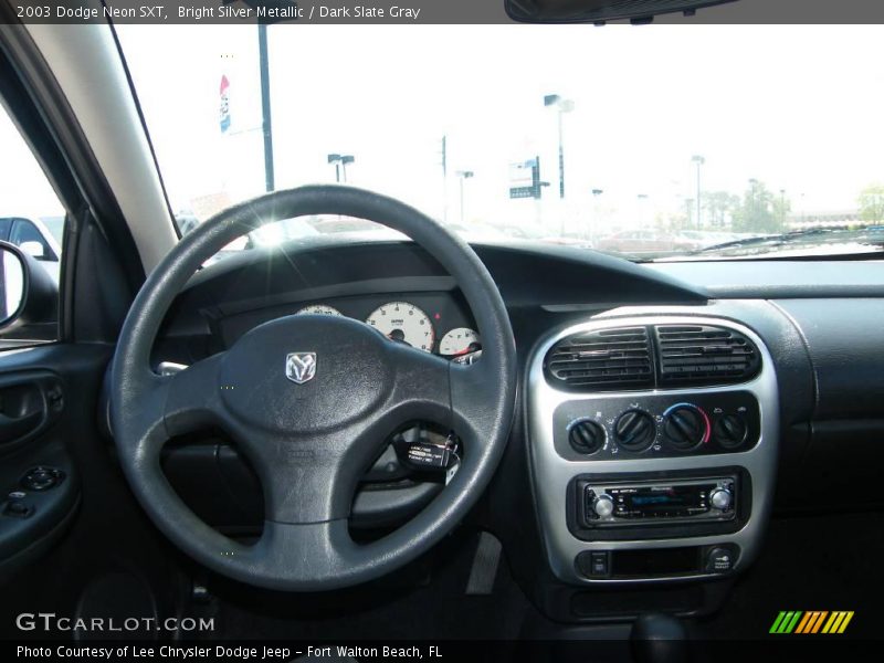 Bright Silver Metallic / Dark Slate Gray 2003 Dodge Neon SXT