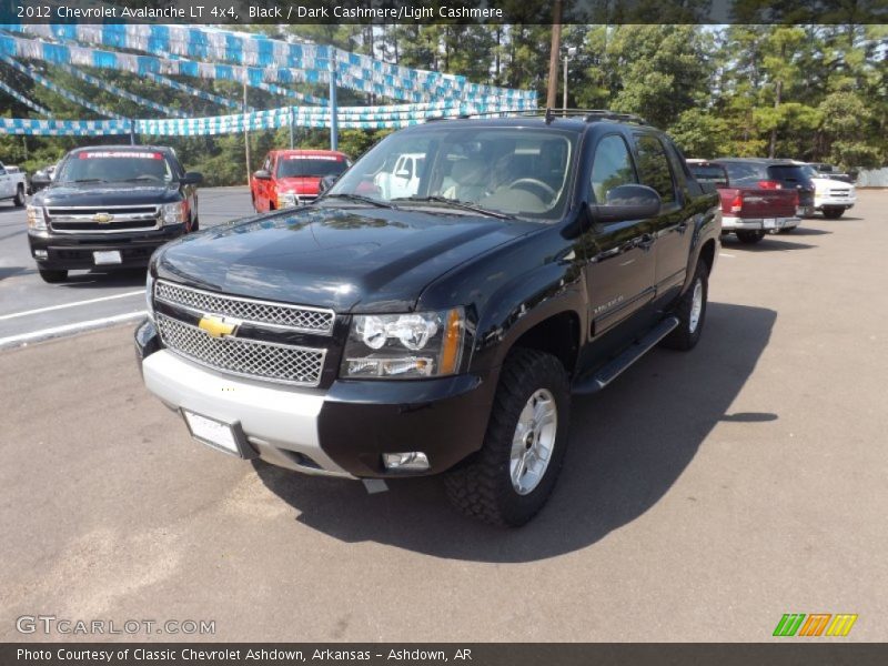 Black / Dark Cashmere/Light Cashmere 2012 Chevrolet Avalanche LT 4x4