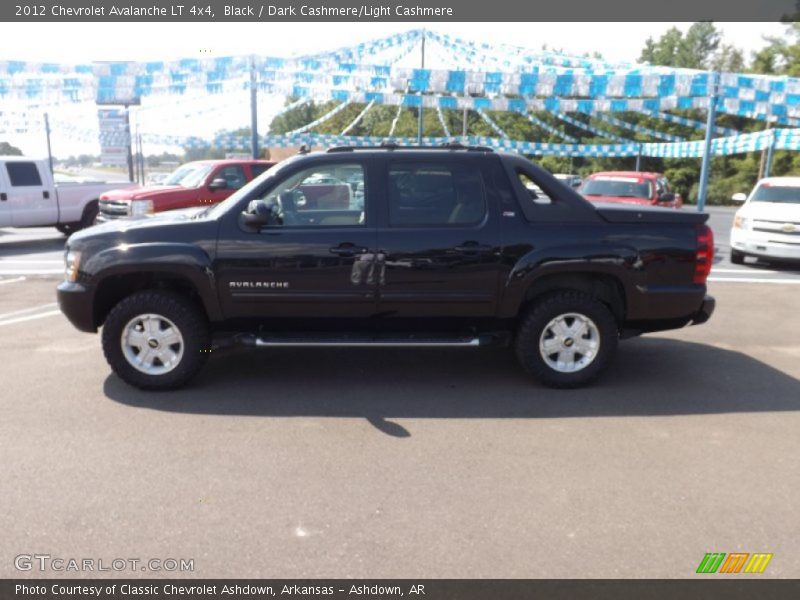 Black / Dark Cashmere/Light Cashmere 2012 Chevrolet Avalanche LT 4x4