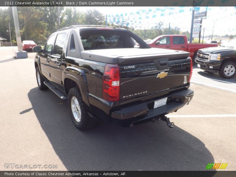 Black / Dark Cashmere/Light Cashmere 2012 Chevrolet Avalanche LT 4x4