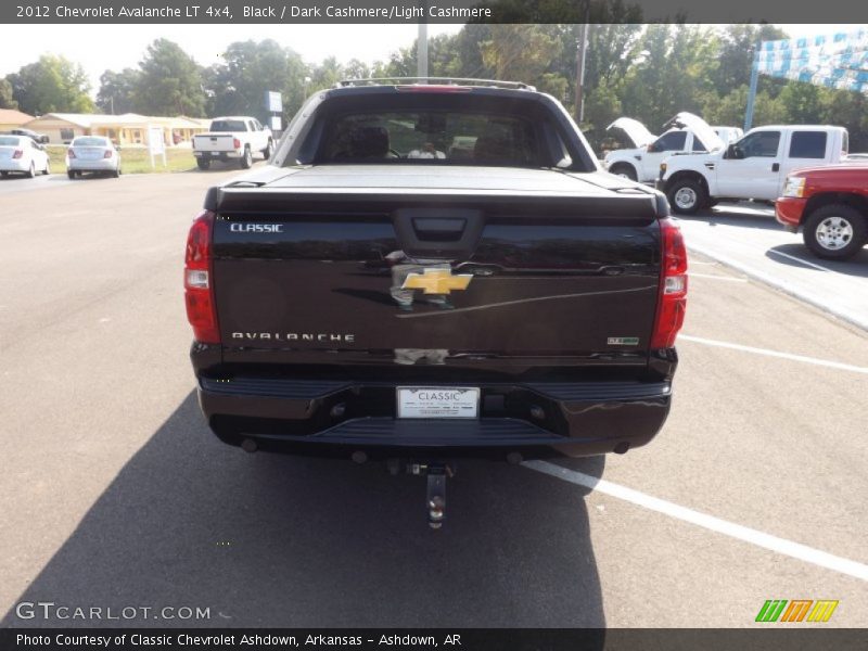 Black / Dark Cashmere/Light Cashmere 2012 Chevrolet Avalanche LT 4x4