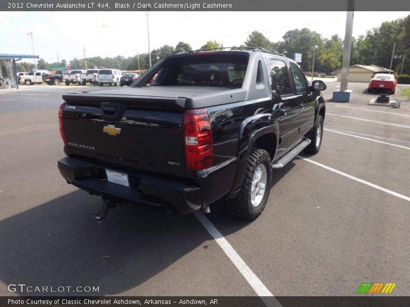 Black / Dark Cashmere/Light Cashmere 2012 Chevrolet Avalanche LT 4x4