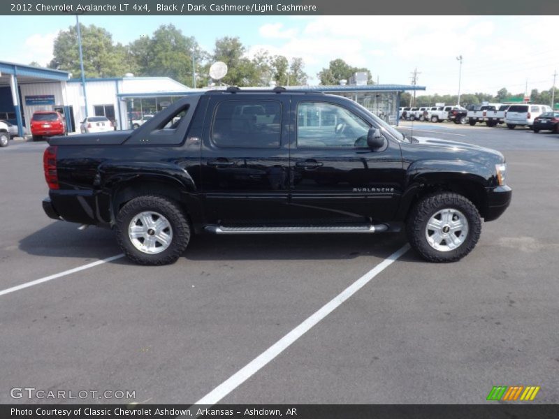 Black / Dark Cashmere/Light Cashmere 2012 Chevrolet Avalanche LT 4x4