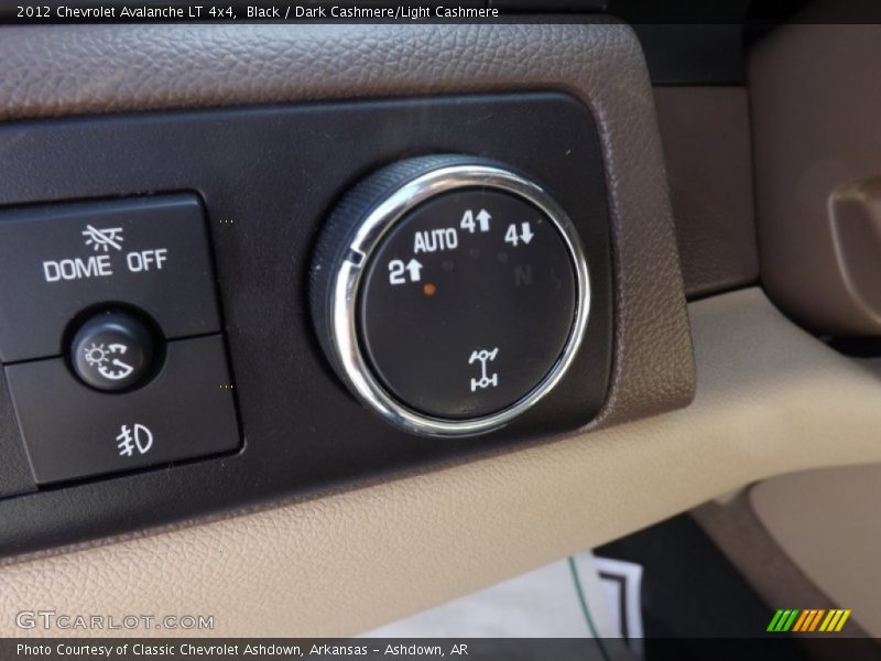 Black / Dark Cashmere/Light Cashmere 2012 Chevrolet Avalanche LT 4x4