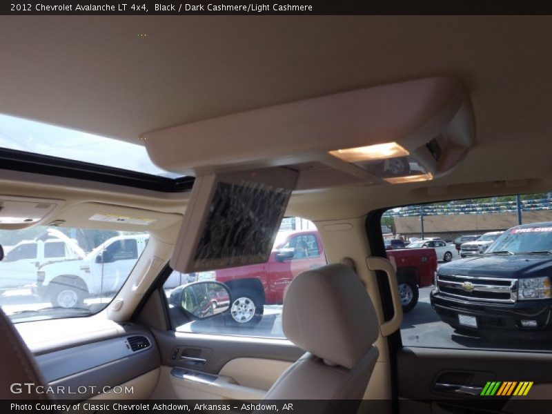 Black / Dark Cashmere/Light Cashmere 2012 Chevrolet Avalanche LT 4x4
