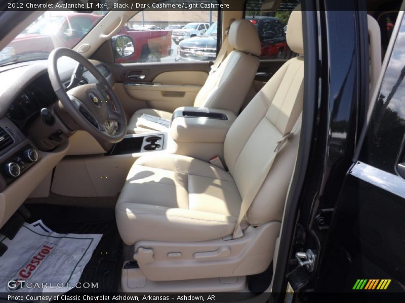 Black / Dark Cashmere/Light Cashmere 2012 Chevrolet Avalanche LT 4x4