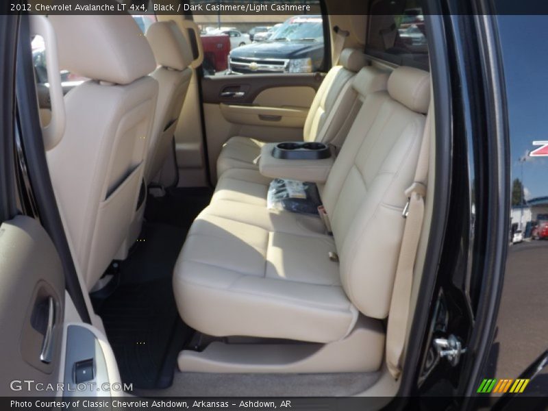 Black / Dark Cashmere/Light Cashmere 2012 Chevrolet Avalanche LT 4x4