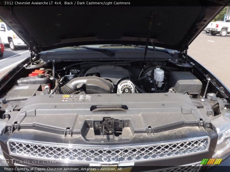 Black / Dark Cashmere/Light Cashmere 2012 Chevrolet Avalanche LT 4x4