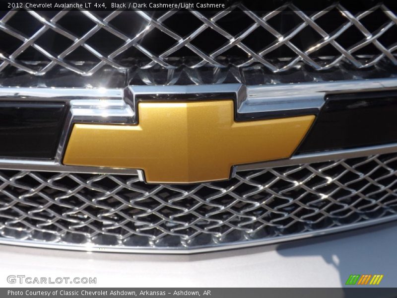 Black / Dark Cashmere/Light Cashmere 2012 Chevrolet Avalanche LT 4x4