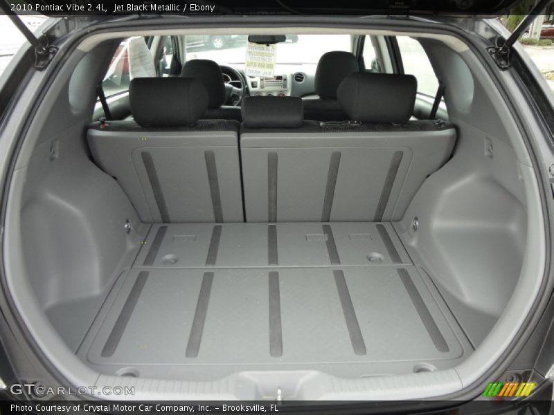 Jet Black Metallic / Ebony 2010 Pontiac Vibe 2.4L