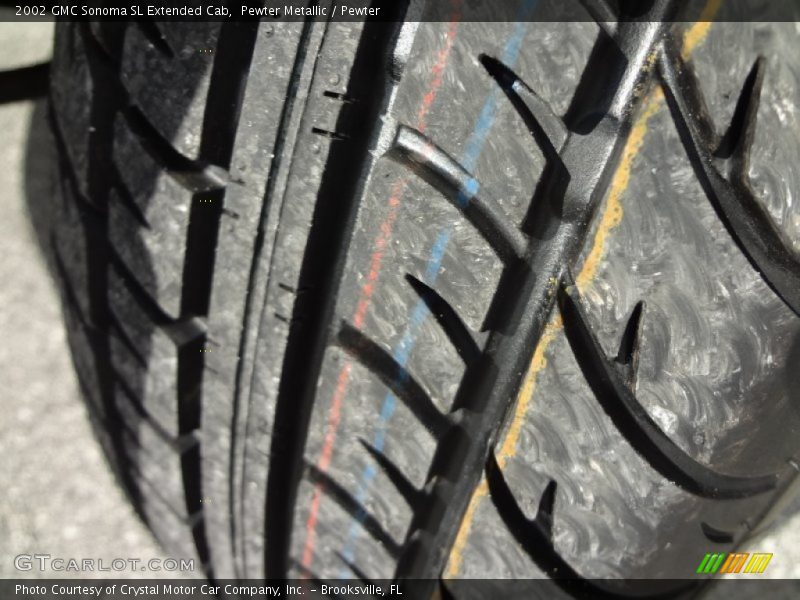 Pewter Metallic / Pewter 2002 GMC Sonoma SL Extended Cab