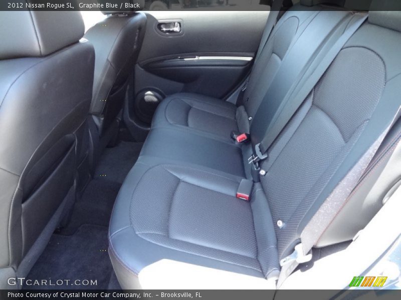 Graphite Blue / Black 2012 Nissan Rogue SL