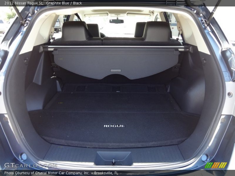 Graphite Blue / Black 2012 Nissan Rogue SL
