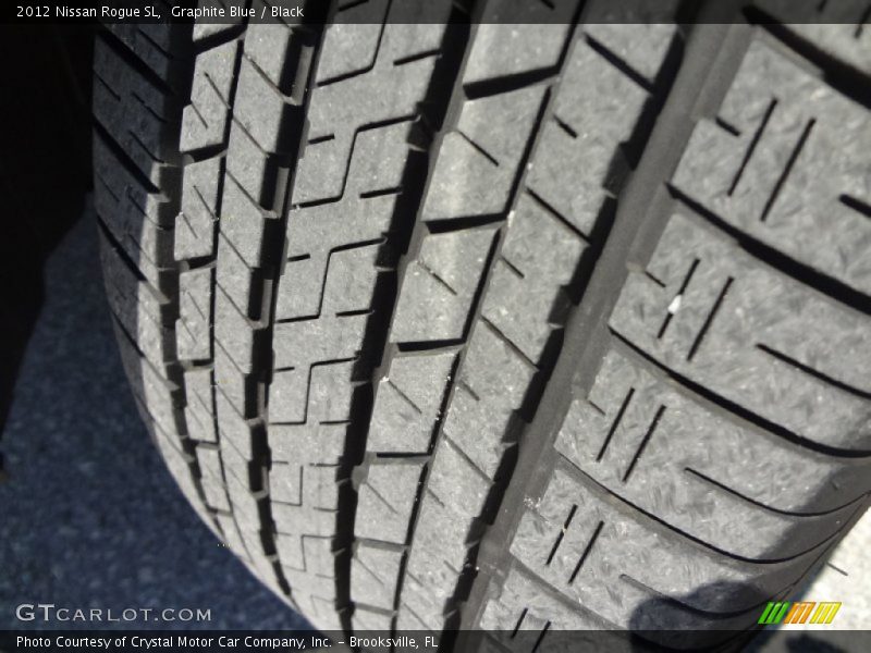 Graphite Blue / Black 2012 Nissan Rogue SL