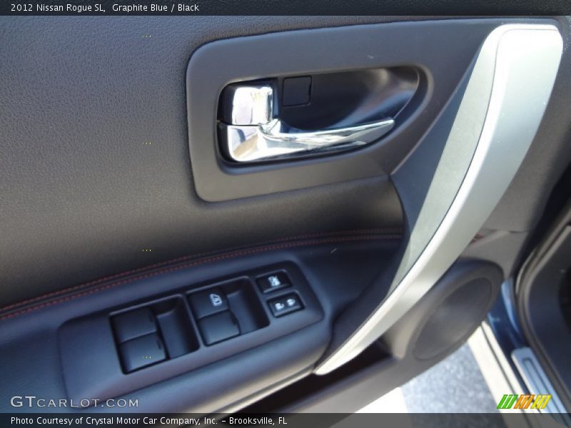 Graphite Blue / Black 2012 Nissan Rogue SL