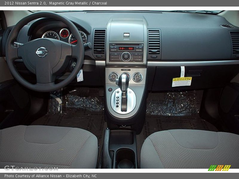 Dashboard of 2012 Sentra 2.0