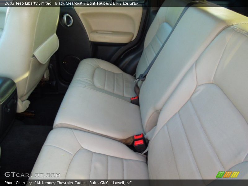 Black Clearcoat / Light Taupe/Dark Slate Gray 2003 Jeep Liberty Limited