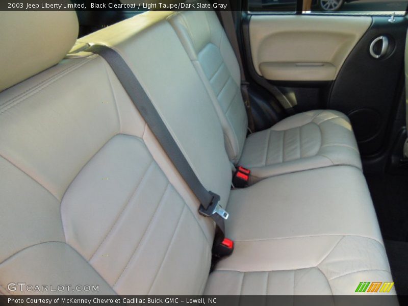 Black Clearcoat / Light Taupe/Dark Slate Gray 2003 Jeep Liberty Limited