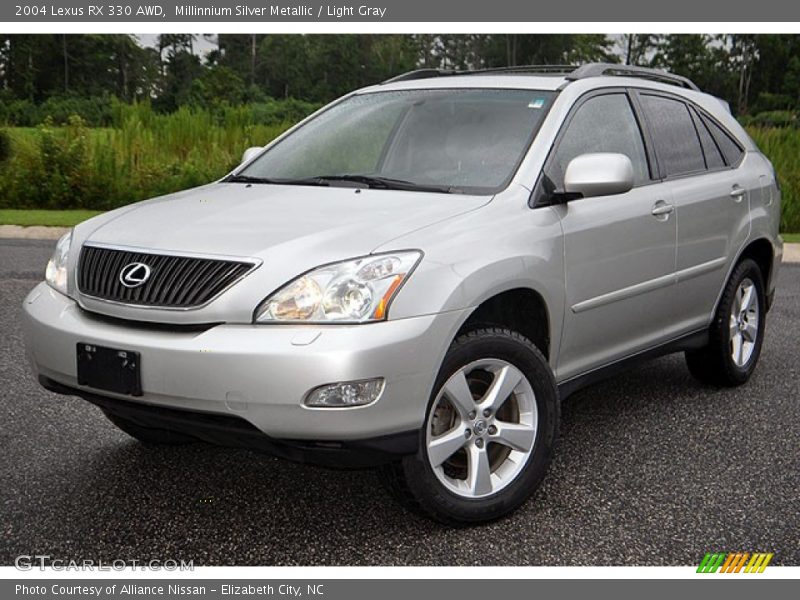 Millinnium Silver Metallic / Light Gray 2004 Lexus RX 330 AWD