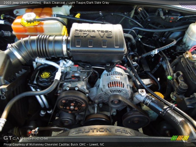 Black Clearcoat / Light Taupe/Dark Slate Gray 2003 Jeep Liberty Limited