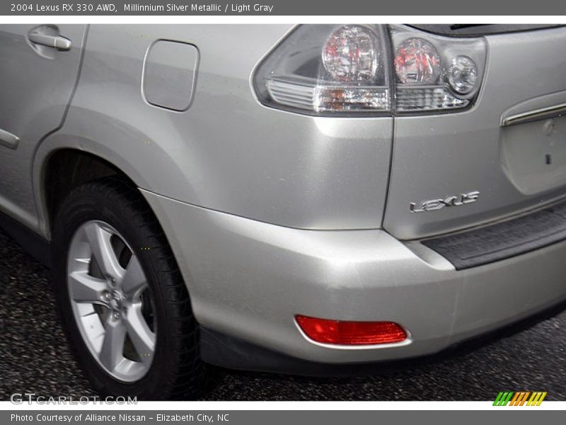 Millinnium Silver Metallic / Light Gray 2004 Lexus RX 330 AWD