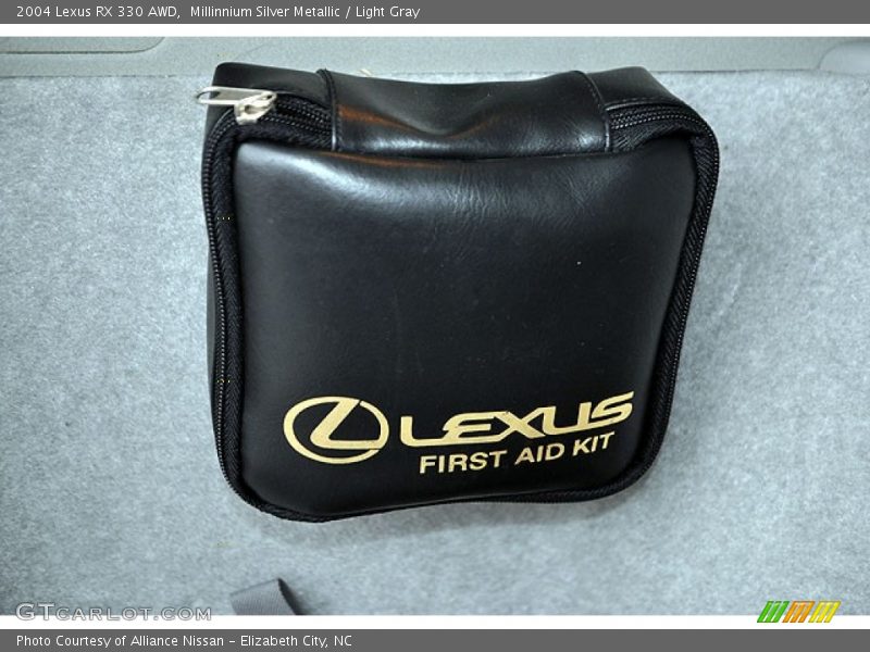 Millinnium Silver Metallic / Light Gray 2004 Lexus RX 330 AWD