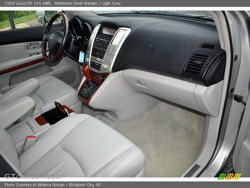 Millinnium Silver Metallic / Light Gray 2004 Lexus RX 330 AWD