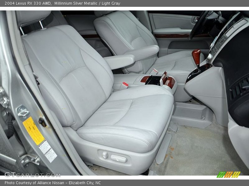 Millinnium Silver Metallic / Light Gray 2004 Lexus RX 330 AWD