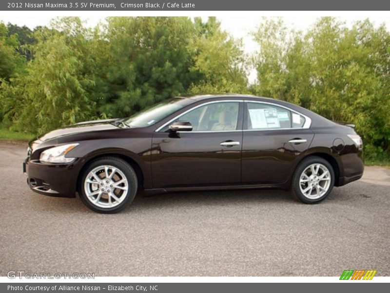  2012 Maxima 3.5 SV Premium Crimson Black