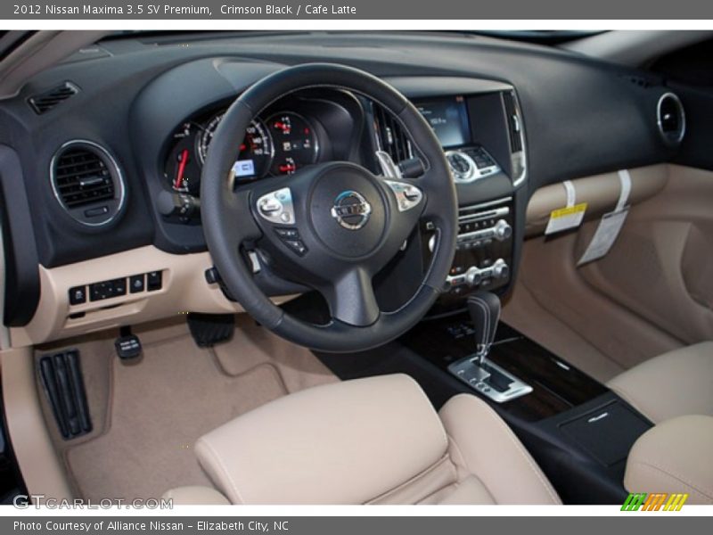  2012 Maxima 3.5 SV Premium Cafe Latte Interior