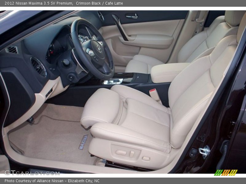  2012 Maxima 3.5 SV Premium Cafe Latte Interior