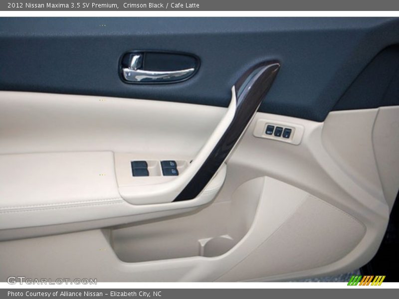 Crimson Black / Cafe Latte 2012 Nissan Maxima 3.5 SV Premium