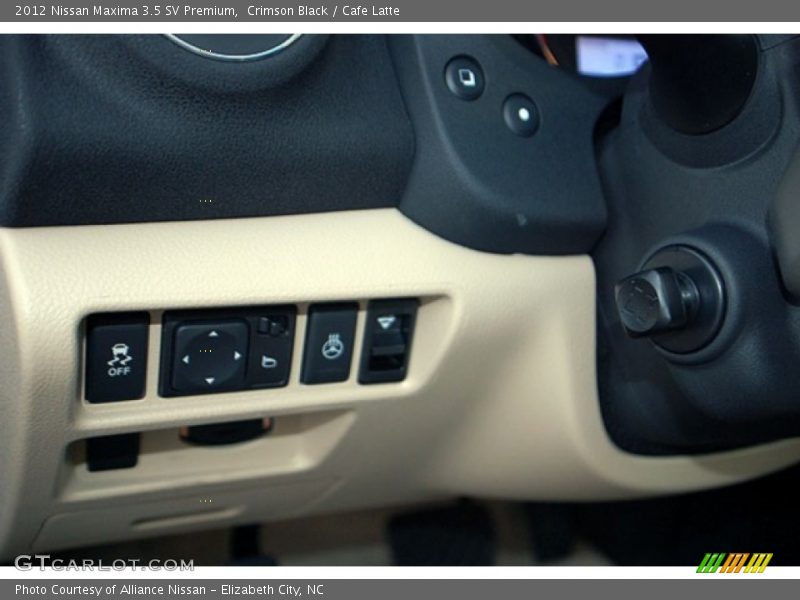 Crimson Black / Cafe Latte 2012 Nissan Maxima 3.5 SV Premium