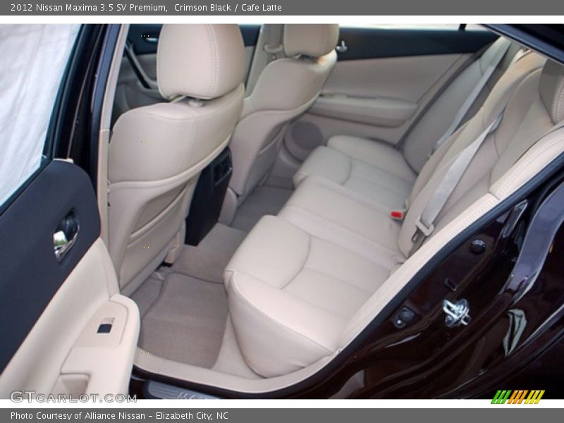 Crimson Black / Cafe Latte 2012 Nissan Maxima 3.5 SV Premium