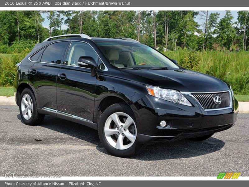 Front 3/4 View of 2010 RX 350 AWD