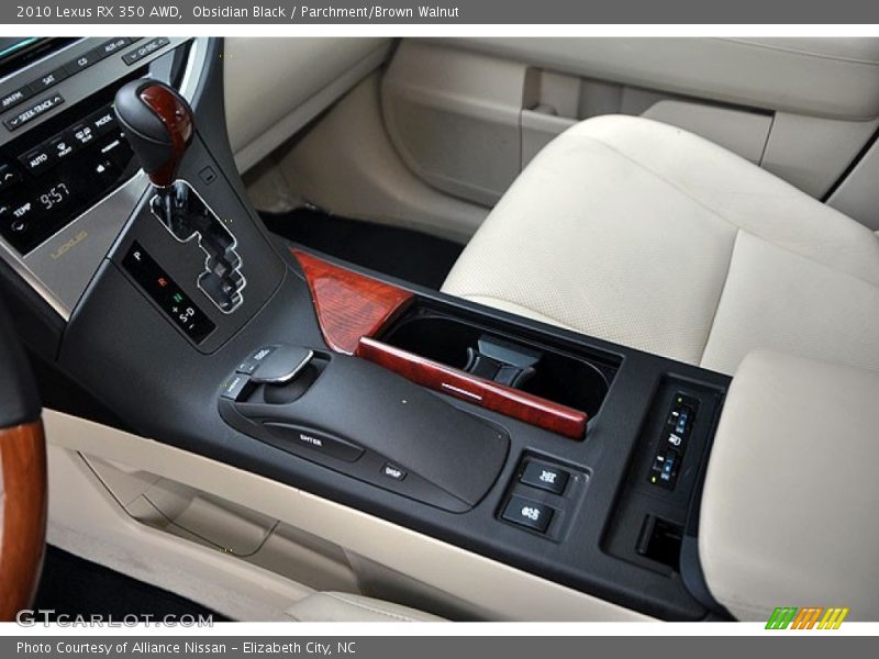 Controls of 2010 RX 350 AWD