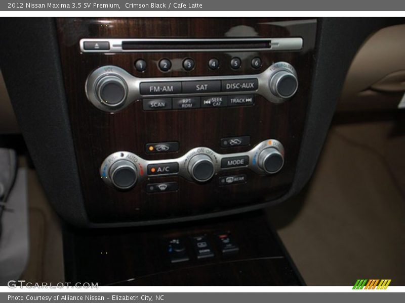 Crimson Black / Cafe Latte 2012 Nissan Maxima 3.5 SV Premium