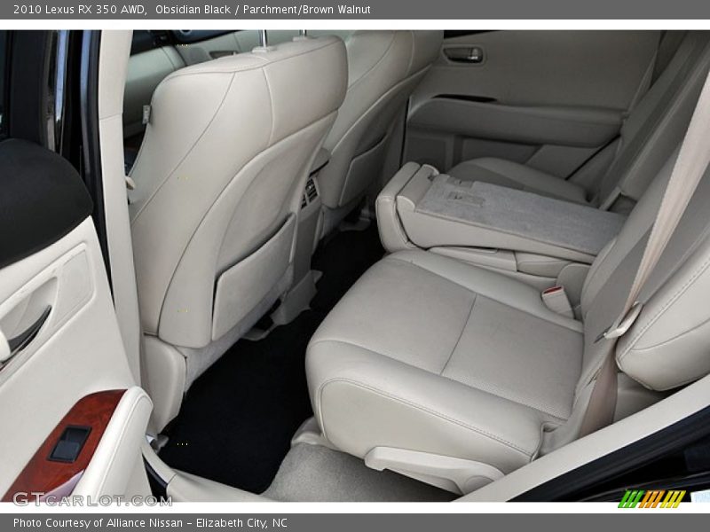  2010 RX 350 AWD Parchment/Brown Walnut Interior