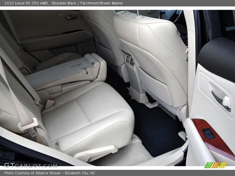 Obsidian Black / Parchment/Brown Walnut 2010 Lexus RX 350 AWD