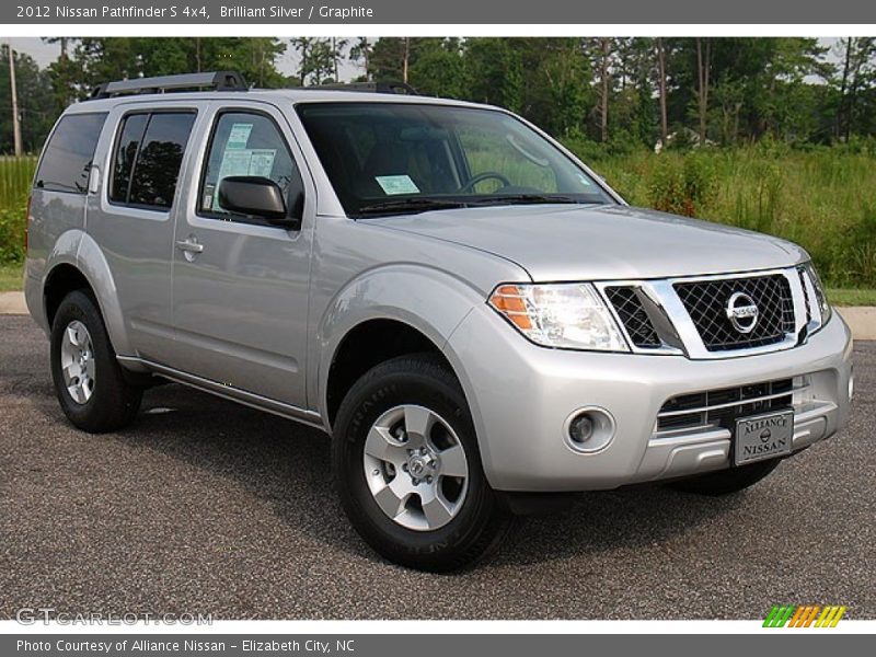 Brilliant Silver / Graphite 2012 Nissan Pathfinder S 4x4